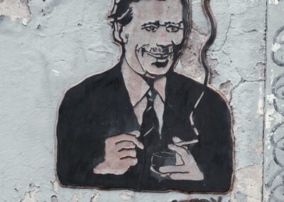Grafitti in Prag